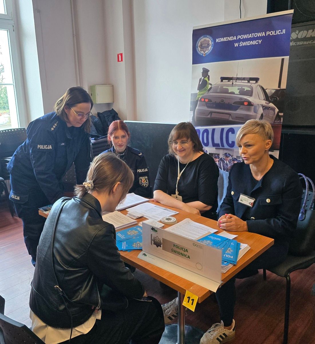 Świdnica: Promowali zawód policjanta