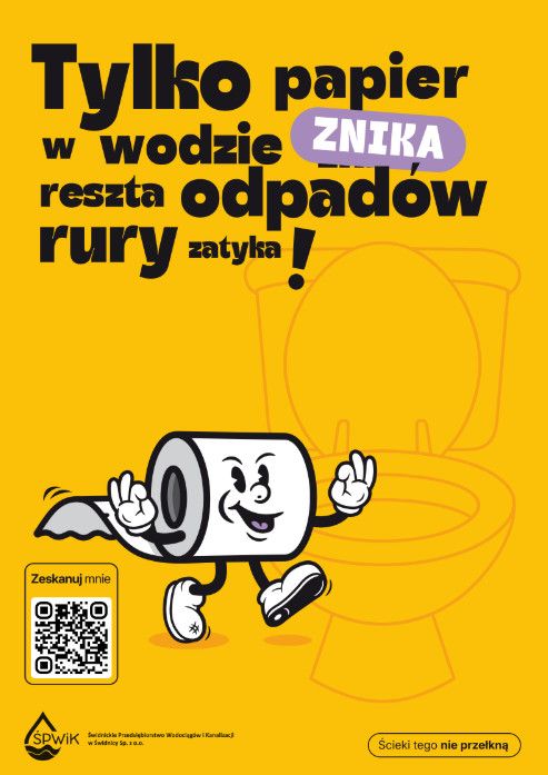 Świdnica/REGION: Co wrzucasz do toalety i co pijesz? Ta kampania może cię zaskoczyć