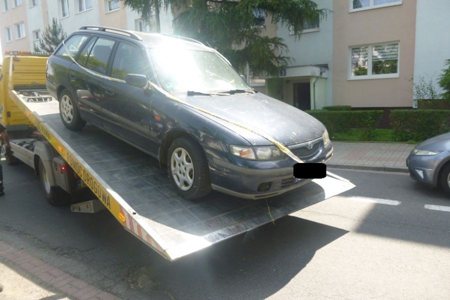 Świdnica: Laweta w ruchu