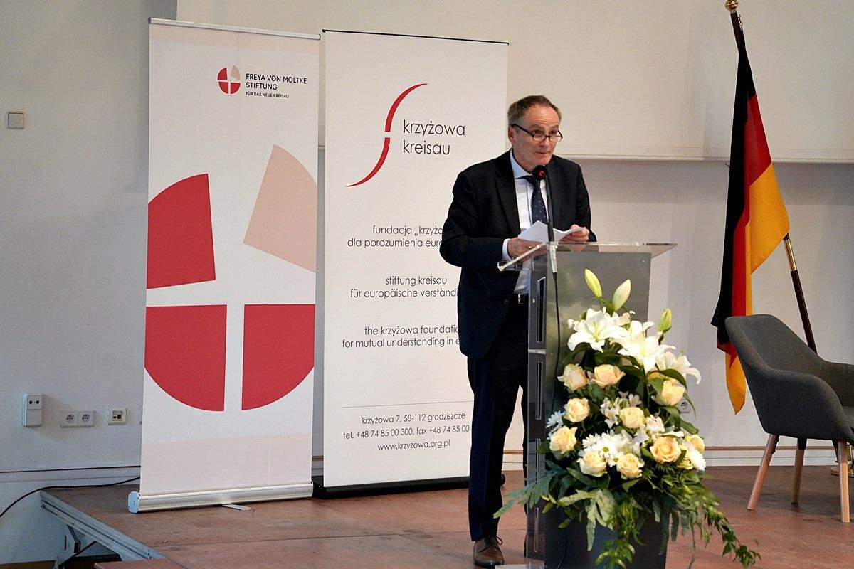 Krzyżowa: Helmuth Caspar von Moltke wyróżniony