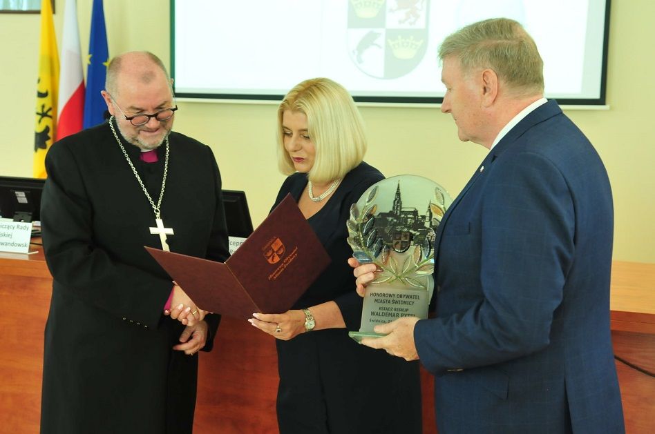 Świdnica: Waldemar Pytel Honorowym Obywatelem Świdnicy