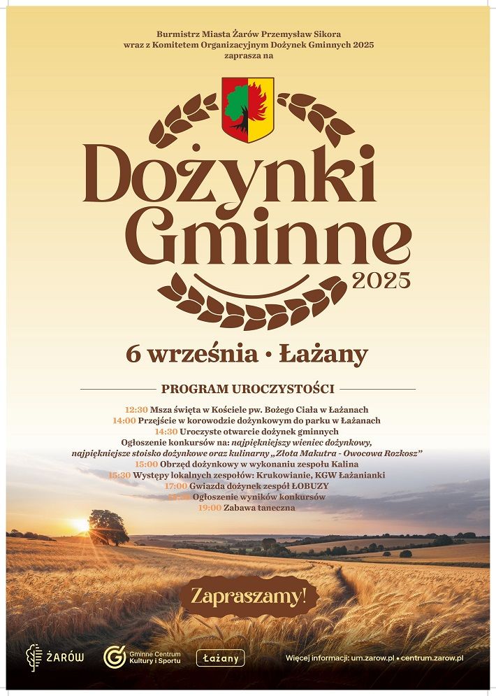 Gmina Żarów: Dożynki w Łażanach