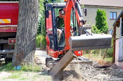 Żarów: Wymiana kanalizacji