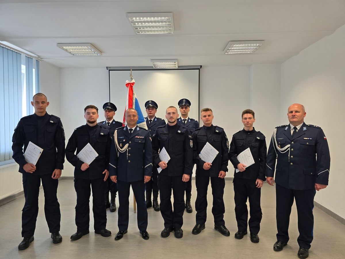 Świdnica/powiat świdnicki: Pięciu nowych w KPP