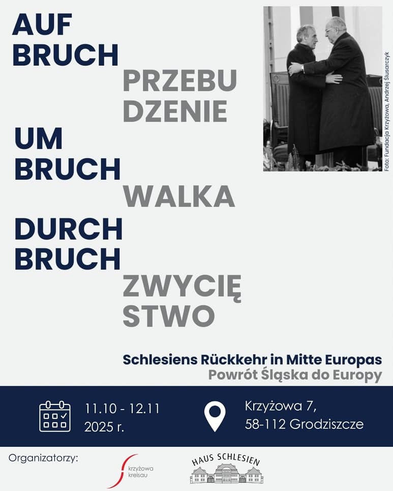 Krzyżowa: „Przebudzenie – walka – zwycięstwo. Powrót Śląska do Europy"