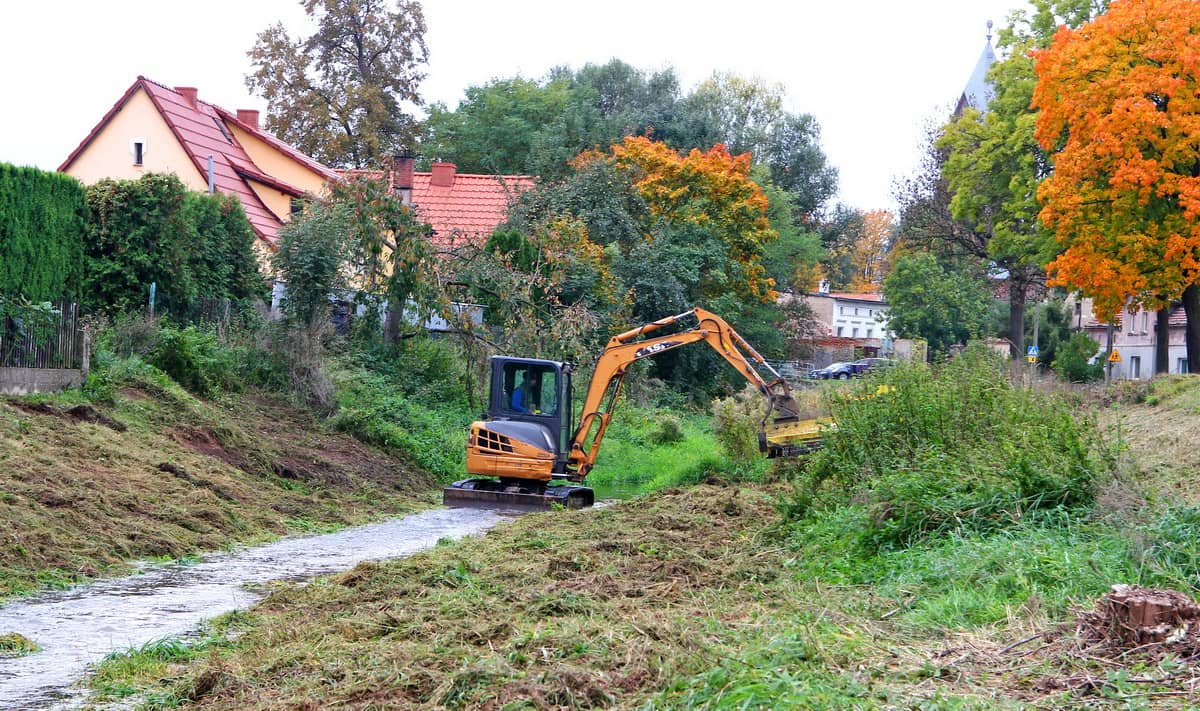 Roztoka: Trwa koszenie rzeki