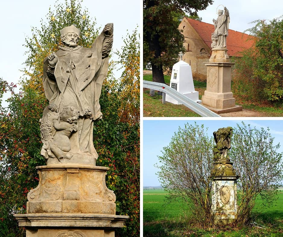Bronów: Rzeźba po renowacji