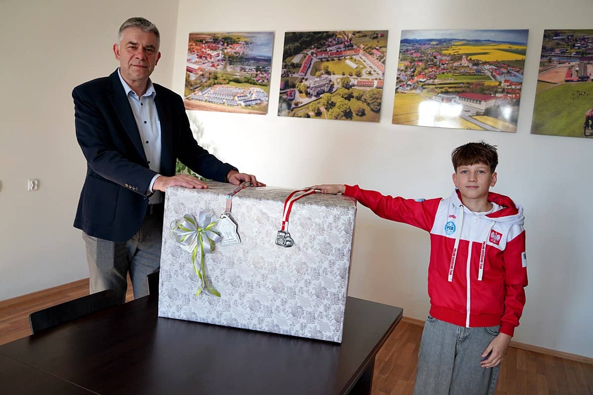 Gmina Świdnica: Utalentowany kickbokser