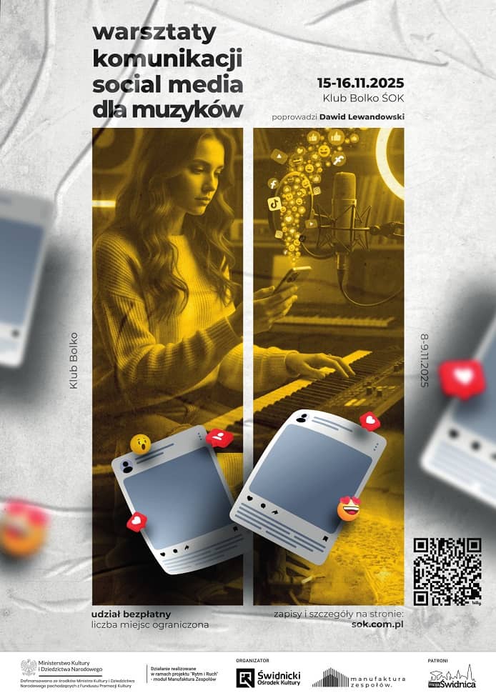 Świdnica: Opowiedz o swojej twórczości przez social media