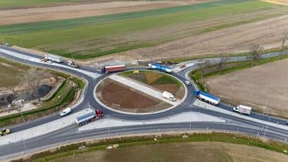 Mielęcin: Rondo gotowe