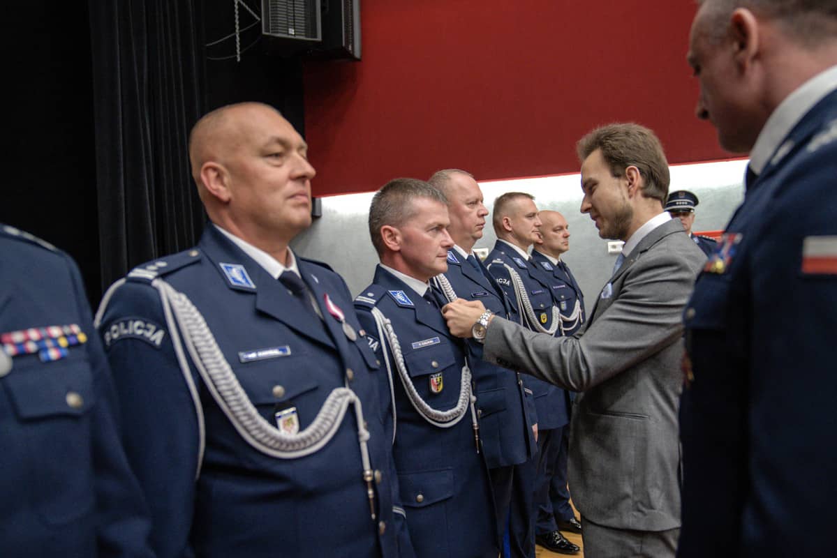 Jaworzyna Śląska: Komendant jaworzyńskiej policji z odznaczeniem