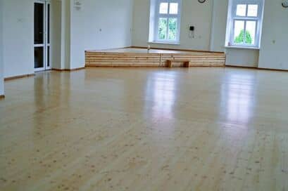 Imbramowice: Podłoga po renowacji