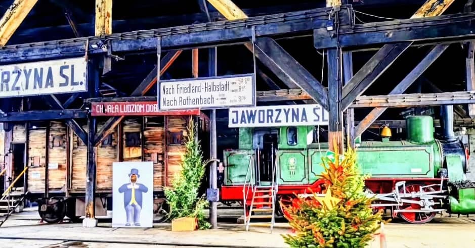 Jaworzyna Śląska: Magia świąt w Muzeum Kolejnictwa