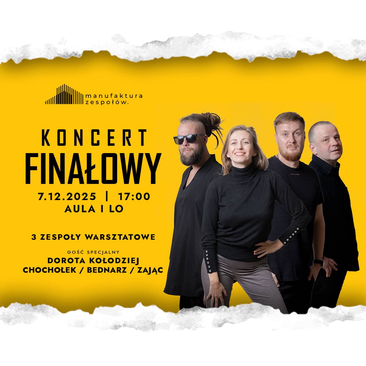 Świdnica: 3 pokolenia świdnickich muzyków na finałowym koncercie