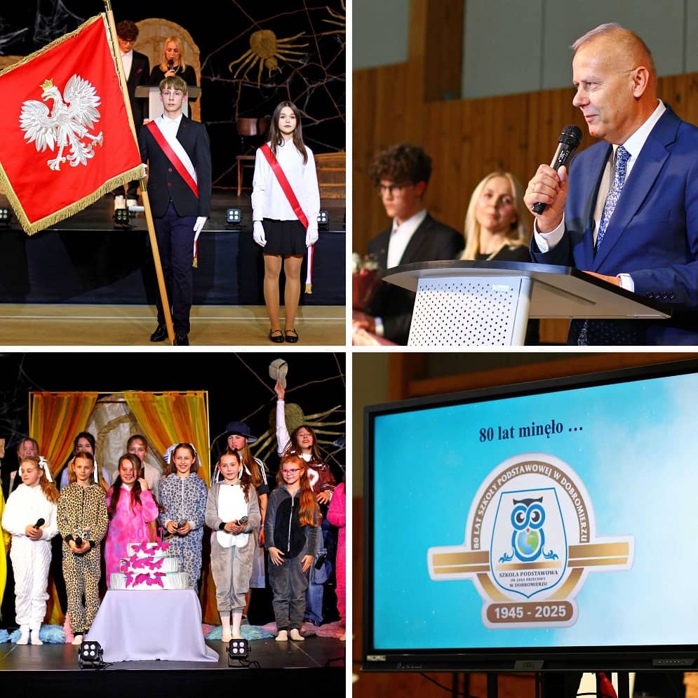 Dobromierz: 80–lecie Szkoły Podstawowej w Dobromierzu