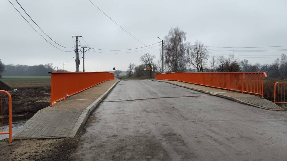 Gołaszyce: Most w Gołaszycach już przejezdny