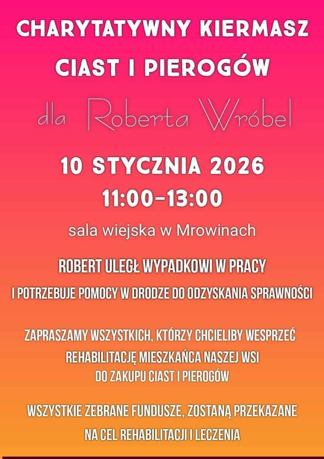 Mrowiny: Charytatywny kiermasz