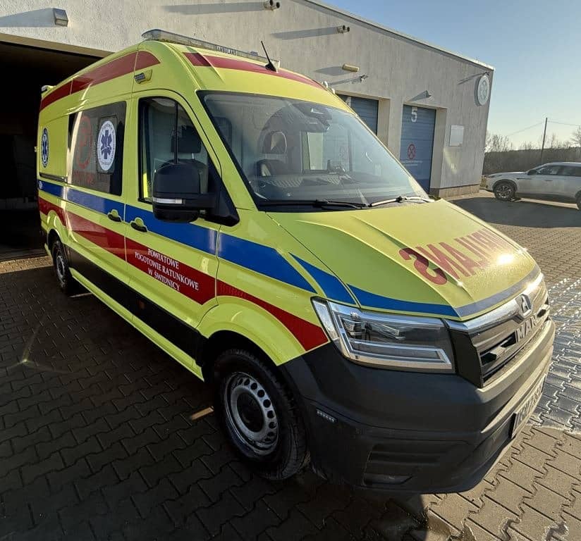 powiat świdnicki: Nowoczesny ambulans