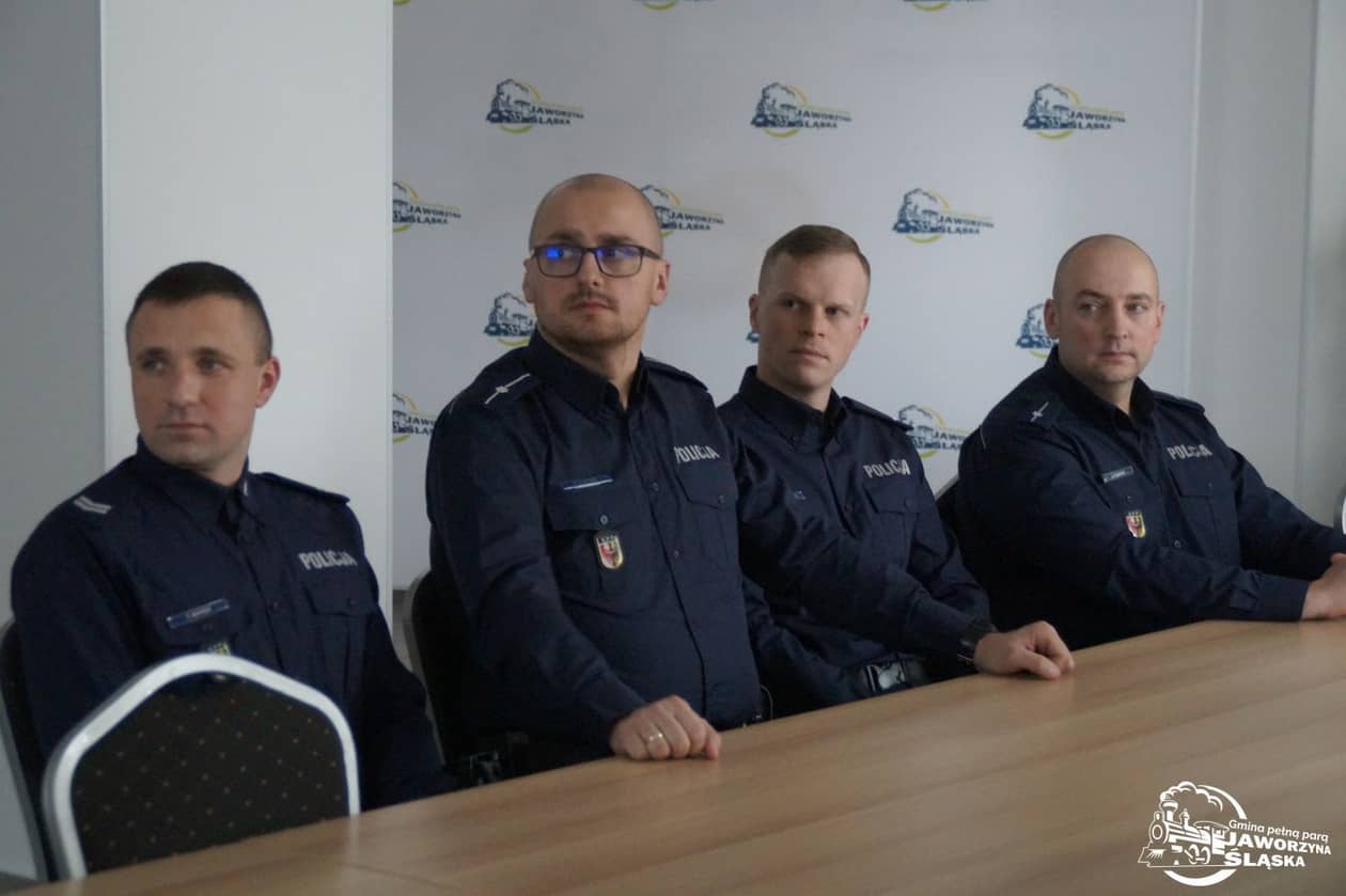 Jaworzyna Śląska: Policjanci podsumowali rok