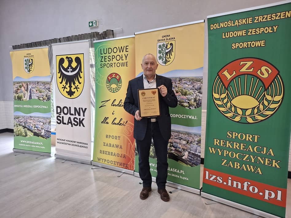 Jaworzyna Śląska: Antoni Szewczyk z „sercem dla sportu”