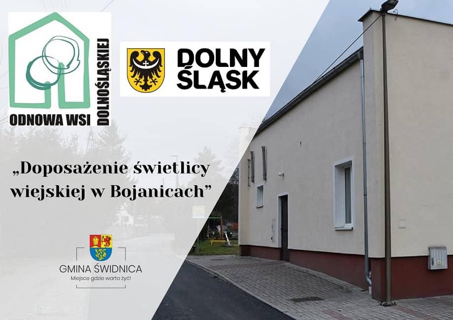 Bojanice: O doposażenie dla świetlicy