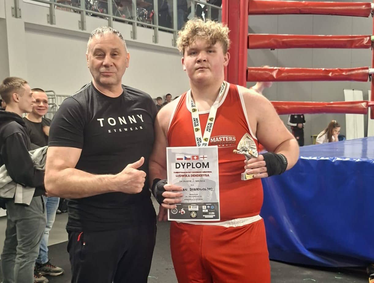 Jaworzyna Śląska: Sebastian Dobrowolski ze złotym medalem