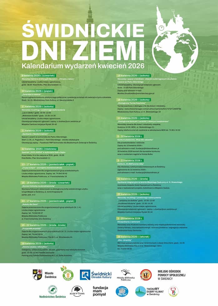 Świdnica: Kwiecień pod znakiem ekologii