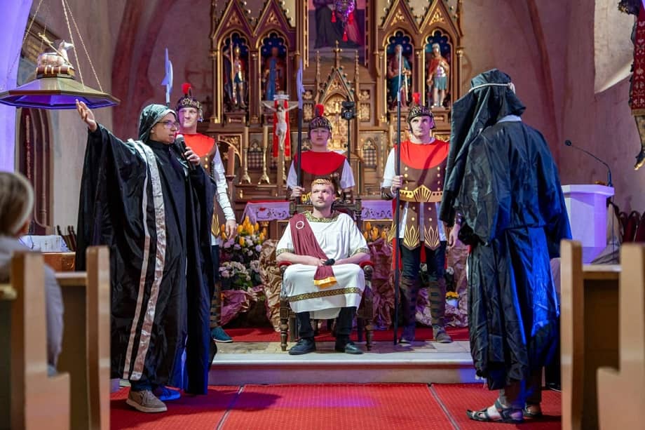 Grodziszcze: Inscenizacja Misterium