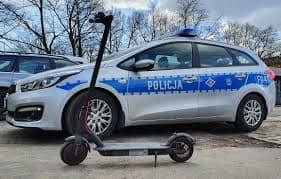 Jaworzyna Śląska: Nietrzeźwy na hulajnodze