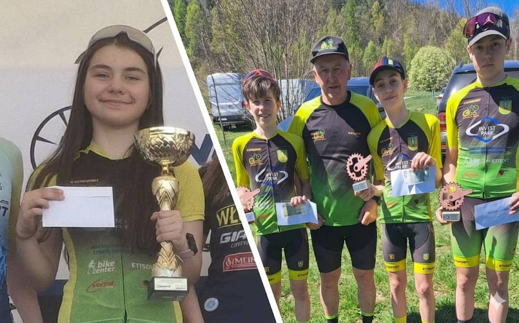 Jaworzyna Śląska: Medalowy weekend kolarzy