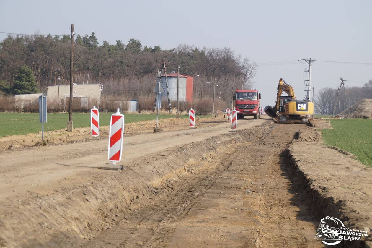 Jaworzyna Śląska: Trwa przebudowa ul. Węglowej