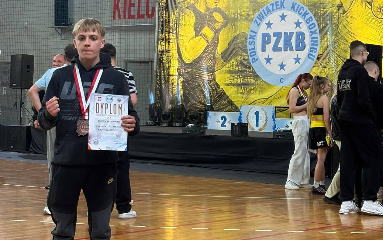 Jaworzyna Śląska: Bartosz Wojewodzic brązowym medalistą mistrzostw Polski